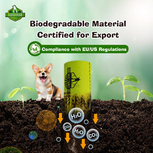 फैक्टरी प्रत्यक्ष छोटे मोक लीकप्रूफ कुत्ते पालतू पैदल चलने की सफाई के लिए पफ बैग डिस्पेंसर - Product Image 4