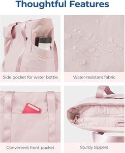 Sac fourre-tout matelassé en coton léger pour l'hiver, élégant et noir, fabriqué en usine BSCI, sacs à main pour femmes - Product Image 3
