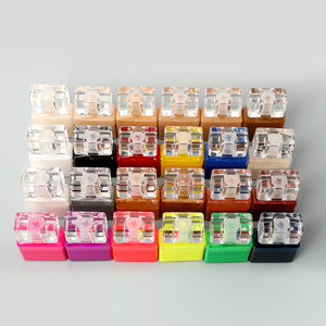 แอร์บรัชรองพื้นบลัชออนไฮไลท์ OEM มืออาชีพเครื่องสำอางแปรงพ่นสีรองพื้นชุดสีที่เป็นธรรม - Product Image 3