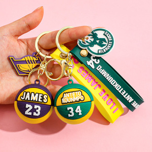 Llavero con Colgante de Baloncesto de Personalidad Creativa de la NBA, Kobe <span class=keywords><strong>Lakers</strong></span>, James Harden - Product Image 3