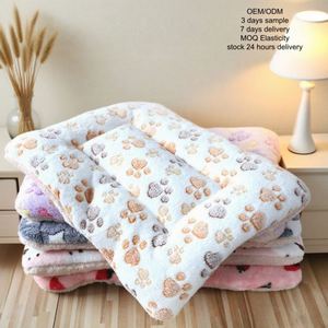 Luxury Orthopedic PP Cotton Cat & Dog Bed with Coral Fleece and PP Cotton Fill Removable Washable Cover Eco-Friendly Design - Product Image 1