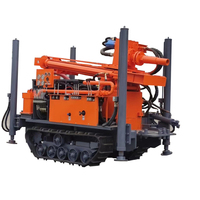 QY-160 Meilleure vente Foreuse pneumatique sur chenilles 180m Haute performance pour puits d'eau Moteur 2700kg Construction compacte