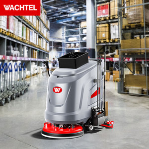 Multifunctional Mopping <b>Machine</b> High Power <b>Floor</b> Scrubber Large Capacity Sewage Warehouse Industrial Commercial Hand Push Walk B - Product Image 1