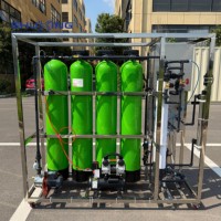 Équipement de traitement de l'eau personnalisé de 1000 LPH pour l'élimination du fer et du manganèse avec système de membrane UF et d'aération