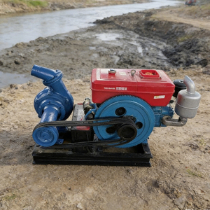 Bomba de Sucção de Areia Horizontal Automática para Dragagem de Fundo de Rio e Sucção de Areia com Motor Diesel, Pequena Bomba de Lama para Areia de 2, 3, 4 e 6 Polegadas - Product Image 1