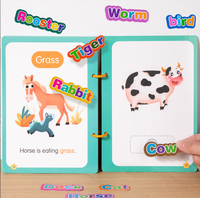 Livres d'eau magiques pour enfants, design personnalisé accepté, livres à dessin réutilisables, livres de coloriage à l'eau magique avec stylo, prix bas