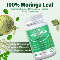 OEM suplemen Herbal kapsul Moringa untuk orang dewasa dan remaja tubuh Detox & dukungan kekebalan tubuh