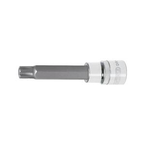 KS TOOLS 1/2 "CHROMEplus Douille RIBE inviolable, longue, M12 - Product Image 1