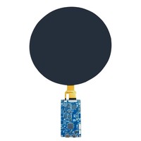 Pantalla LCD Redonda de 7 Pulgadas (7.0 Pulgadas) con Panel Táctil Circular IPS de 1080x1080, Módulo de Pantalla para Raspberry Pi 5, Pantalla LCD Personalizada