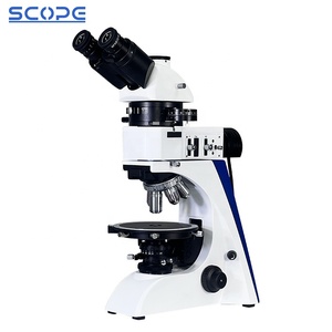 <span class=keywords><strong>Microscope</strong></span> polarisant trinoculaire BK-POL-TR, instrument de laboratoire d'émission de <span class=keywords><strong>lumière</strong></span> <span class=keywords><strong>optique</strong></span> infinie - Product Image 2