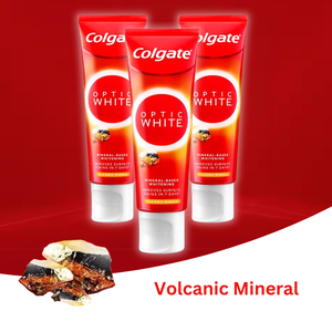 Pasta Dental Colgate Optic White con Minerales Volcánicos, Venta al por Mayor, para Blanquear los Dientes y Eliminar Manchas - Product Image 2