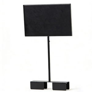 Soporte Metálico Ajustable para Carteles Publicitarios, Marco Personalizado para Carteles de Compras en Centros Comerciales - Product Image 1
