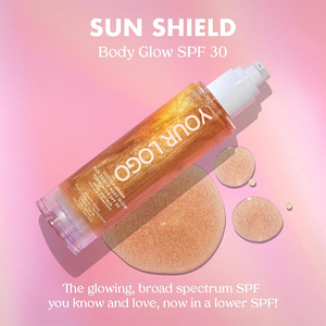Aixin Olio <span class=keywords><strong>Solare</strong></span> Illuminante per il <span class=keywords><strong>Corpo</strong></span> con Protezione UV SPF <span class=keywords><strong>50</strong></span>, Etichetta Privata, Effetto Shimmer Oro Rosa e Mica Naturale - Product Image 2
