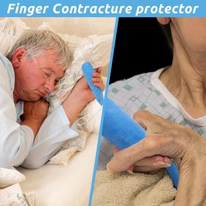 Coussin de préhension en forme de carotte bleu, portable, pour l'exercice des doigts et le massage bien-être - Product Image 4