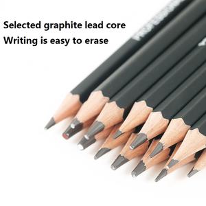 <span class=keywords><strong>Paul</strong></span> Cezanne professionnel 14 pièces Art Graphite crayon croquis noir plomb Design dessin croquis crayons - Product Image 4