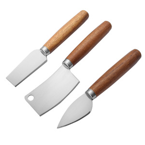 Cheese Tool Set Acacia Wood Handle Stainless Steel Blade For Baking And Serving 18 In Length Durable Kitchen Utensils - Product Image 5