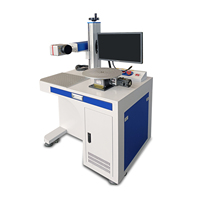 Nouvelle machine de marquage laser à fibre de bureau 20W 30W 50W 60W 100W pour bouteilles et tasses en acier inoxydable BMP/DXF/AI/DWG/DST CNC Écologique