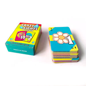 Nouveau <span class=keywords><strong>jeu</strong></span> de cartes une pièce <span class=keywords><strong>jeu</strong></span> de cartes taille de poche cartes <span class=keywords><strong>flash</strong></span> jouets pour enfants de 3 ans et plus 45 pièces boîte en papier personnalisé - Product Image 5