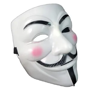 ホラーハッカーマスクカスタム卸売ハロウィンマスクV Vendettaマスク