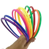 Offre Spéciale – Ensemble de Cônes d'Agilité 3-en-1 en PE/PP Multicolores et Durables pour Jeu de Lancer de Sac de Haricots et de Pétanque Pliant en Extérieur pour Enfants