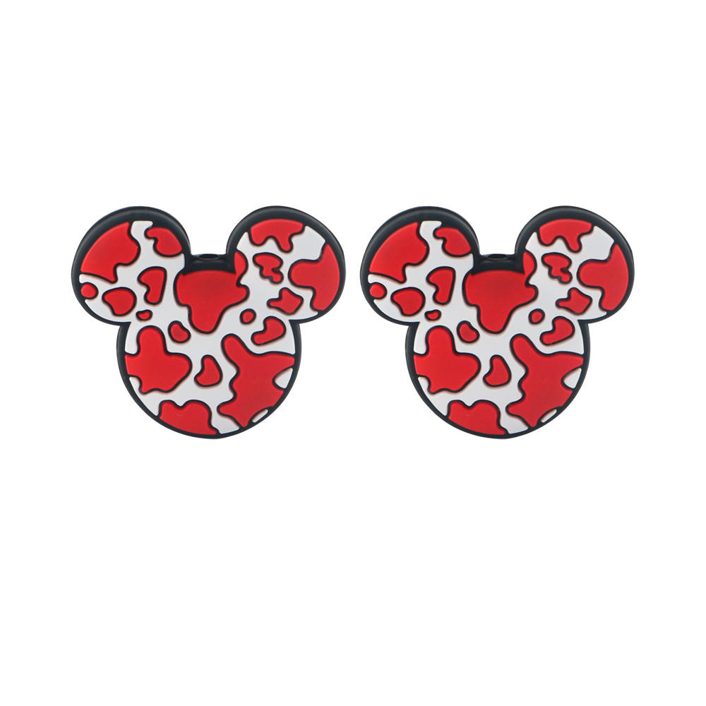 เมาส์หัวลูกปัด SA324สีแดง