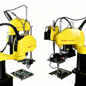 Robots <span class=keywords><strong>FANUC</strong></span> <span class=keywords><strong>SCARA</strong></span> fiables pour l'assemblage de composants électroniques Haute répétabilité et conception compacte - Product Image 1