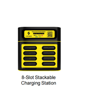 Kiosque de recharge portable avec écran LED, lecteur de carte à paiement par contact et armoire de charge pour espaces publics - Product Image 3