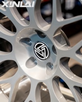 XINLAI Offre Spéciale 2 pièces forgé brossé poli 5x120 5x112 5x114.3 18 19 20 21 22 pouces roue pour roue de voiture de course