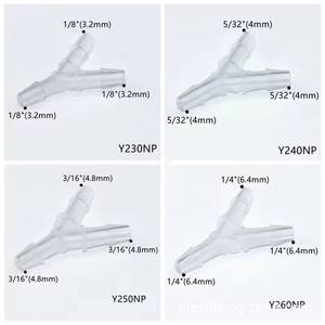 Raccords de tuyauterie en caoutchouc de type Y en plastique médical de haute qualité, raccords de tuyauterie en forme de pagode - Product Image 5