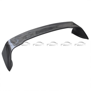 Alerón Trasero de Fibra de Carbono Estilo M para Honda Civic 8.ª Gen. FD2 2006+, Compatible con Type R Si, con Alerones Adicionales - Product Image 2