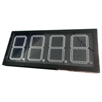 Segnaletica digitale a LED impermeabile e display display del prezzo del gas per distributore di benzina con telecomando