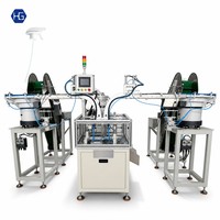 Machine d'insertion automatique de tubes de précision pour pistolets, dispositif stable d'assemblage de tuyaux de pistolets de pulvérisation