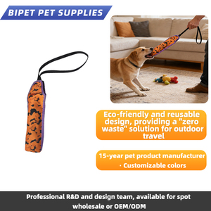 Jouet interactif pour chien en forme de 8, en tissu résistant aux morsures pour les mâchoires agressives - Product Image 2