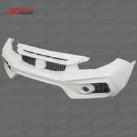 Parachoques delantero de fibra de medio carbono estilo VRS para Honda Civic Type-R FK8 2019-2021
