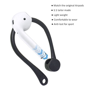 Crochets d'oreille anti-perte en silicone coloré pour le style sportif pour les crochets d'oreille <span class=keywords><strong>Airpods</strong></span> - Product Image 3
