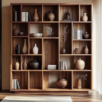 Étagère à livres moderne en bois pour enfants, armoire de rangement multi-niveaux, bibliothèque pour salon, chambre, bureau