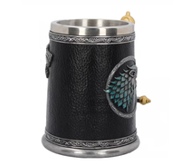 Chope à bière Game of Thrones en gros - Gobelet à boisson glacée, verrerie de fête à thème de luxe, personnalisation en gros disponible, cadeau de la Saint-Valentin