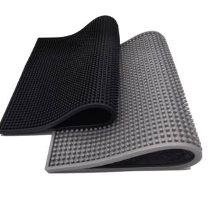 Tapis de bar personnalisé en silicone et PVC, tapis de pub en caoutchouc, tapis anti-dérapant pour bar, plateau anti-gouttes, dessous de verre antidérapant, tapis de barman - Product Image 1