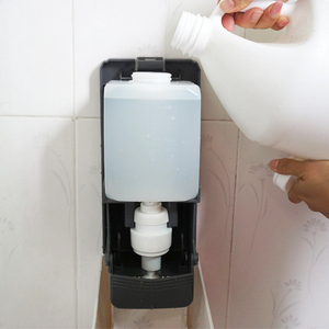 HY-6206B 고품질 1000ML 핸드솝 디스펜서 벽걸이형 현대식 플라스틱 호텔 욕실 펌프 폼 고품질 위생용품 - Product Image 5