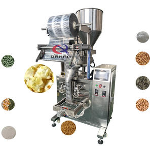 Machine d'emballage VFFS pour sel, poivre, riz, cacahuètes, bonbons glacés, thé, glace sèche, pop-corn, sachets, remplisseuse de gobelets, granulés - Prix - Product Image 5