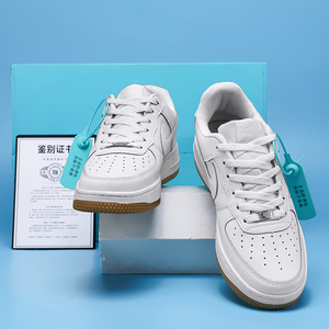 <span class=keywords><strong>Zapatos</strong></span> Deportivos Casuales de Diseño de Lujo <span class=keywords><strong>Personalizados</strong></span> Sin Marca para Parejas, de Cuero Genuino AF1 - Product Image 2