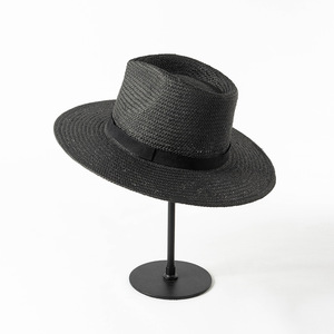 <span class=keywords><strong>2025</strong></span> Mới Đến Thời Trang Mùa Xuân Mùa Hè Giấy Rơm Fedora <span class=keywords><strong>Hat</strong></span> Giản Dị Ngoài Trời Bãi Biển Du Lịch Mặt Trời Mũ Đầy Màu Sắc Kem Chống Nắng Mũ Rơm - Product Image 4