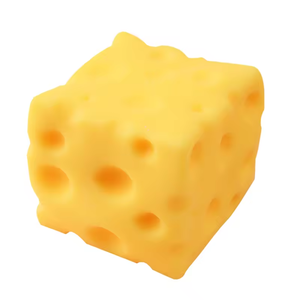 Cheese Squishy Cube Stress <b>Ball</b> Squishy Cheese Sensory Slow-<b>Rebound</b> Shapeable Squeeze Big Cheese Block Squishy Cheese - Product Image 2