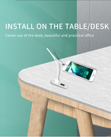 Meilleures ventes Alibaba : Chargeur USB portable double pour bureau, chargeur de téléphone USB, mini chargeur USB portable
