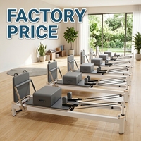 Prix d'usine – Nouveau lit de Pilates Reformer professionnel en aluminium, réglable et de qualité supérieure pour studio