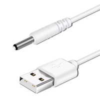 Großhandel USB-zu-DC-Stromkabel 3,5x1,35mm 5,5x2,1mm DC-Stecker Ladekabel für Kleingeräte Anpassbare Länge