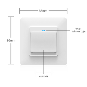 Interrupteur mural intelligent Wifi Zigbee avec bouton, micrologiciel Tasmota Flash pour chipset <span class=keywords><strong>Espressif</strong></span> <span class=keywords><strong>ESP8266</strong></span> ESP32, interrupteur lumineux intelligent personnalisé Tooya - Product Image 4