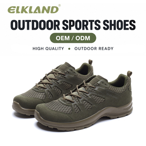 Großhandel Herren Outdoor-Bergwanderschuhe Atmungsaktive EVA-Zwischensohle Rutschfeste Wandersneaker für Camping und unwegsames Gelände. - Product Image 1