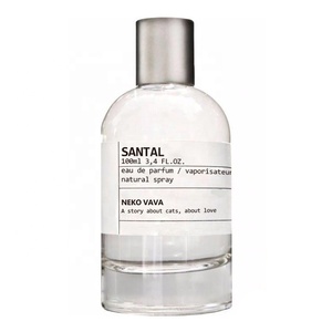 Envases Vacíos para Perfume <span class=keywords><strong>Santal</strong></span> <span class=keywords><strong>33</strong></span>, Cilíndricos, de Vidrio, de 30ml, 50ml y 100ml, con Tapa de Aleación de Zinc - Product Image 4