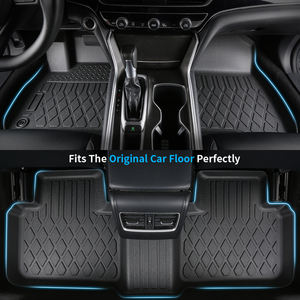 Alfombrillas para Auto, Precio de Fábrica, Alfombrillas para Piso de Auto Aptas para Invierno, para <span class=keywords><strong>Honda</strong></span> Pilot de 7 Asientos, Dos Filas Delanteras, 2016-2022 - Product Image 5